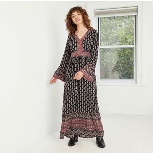 NWT! Boho maxi dress